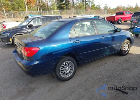 2007 Toyota Corolla Le from USA, damaged, VIN 2T1BR32EX7C815749